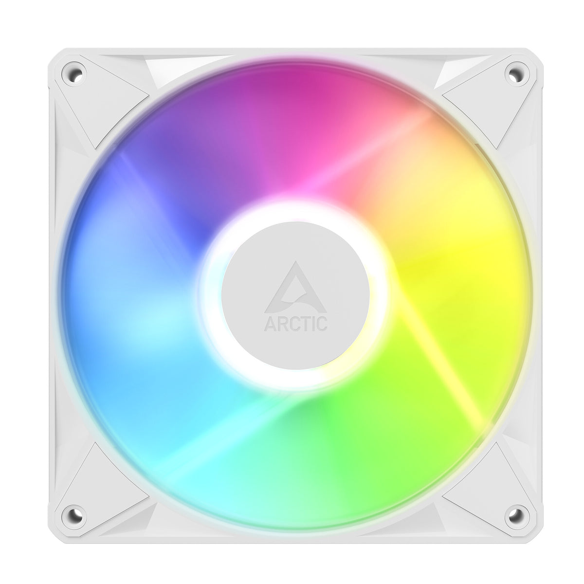 ARCTIC BioniX P14 A-RGB (White) – 3 Pack 140 mm PWM Fan with Daisy Chain