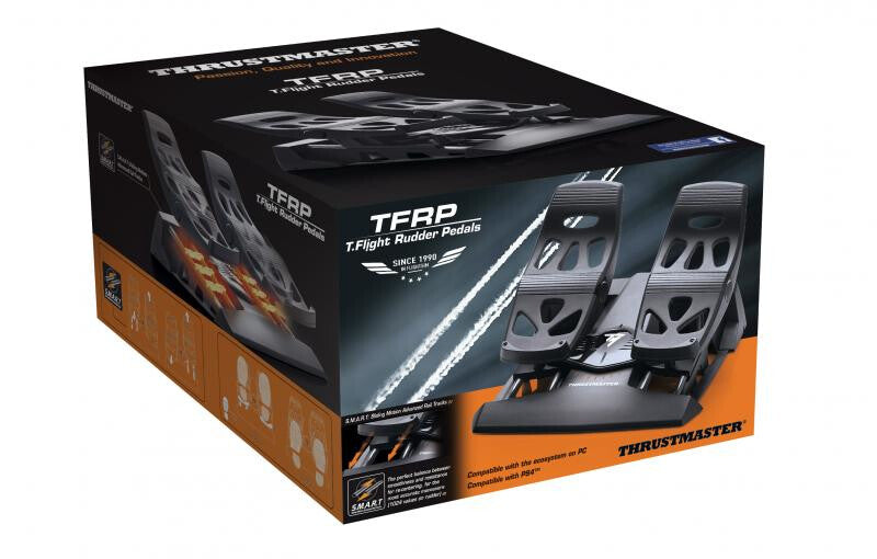 Thrustmaster T.Flight Rudder Pedals Black USB PC, PlayStation 4, Xbox