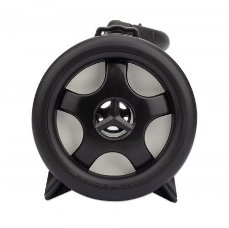 Manhattan London Bluetooth Speaker, Decent Sound Output (3W), 3 hour Playback time, FM Radio, Range 10m, microSD card reader (32GB), Aux 3.5mm connector, USB-A charging cable included, 1200mAH battery, Bluetooth v5, Three Years Warranty