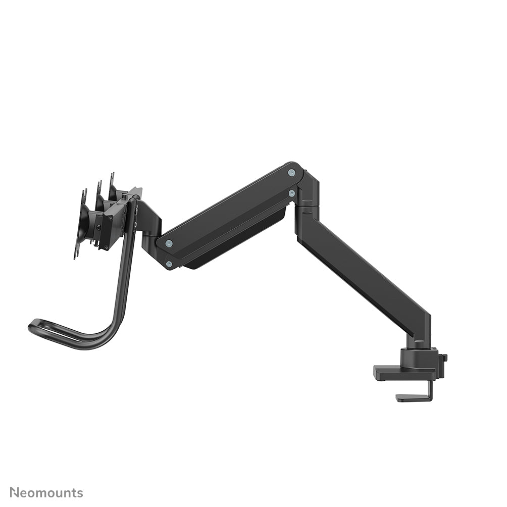 Neomounts NM-D775DX3BLACK Monitor arm 17-27" - gas spring - Topfix - 180°-stop