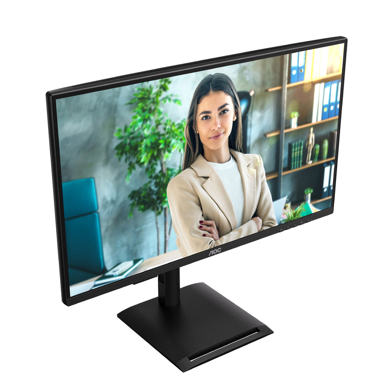 AOC Q27P4U computer monitor 68.6 cm (27") 2560 x 1440 pixels Wide Quad HD Black