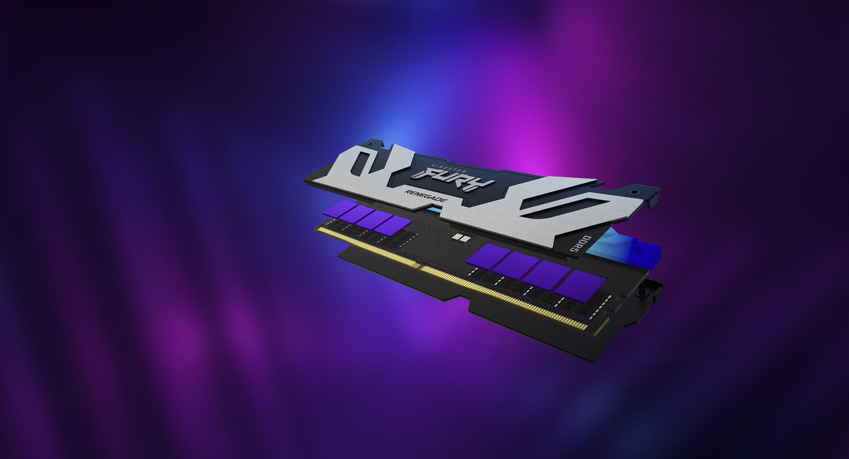 Kingston Technology FURY 48GB 7200MT/s DDR5 CL38 DIMM (Kit of 2) Renegade RGB XMP