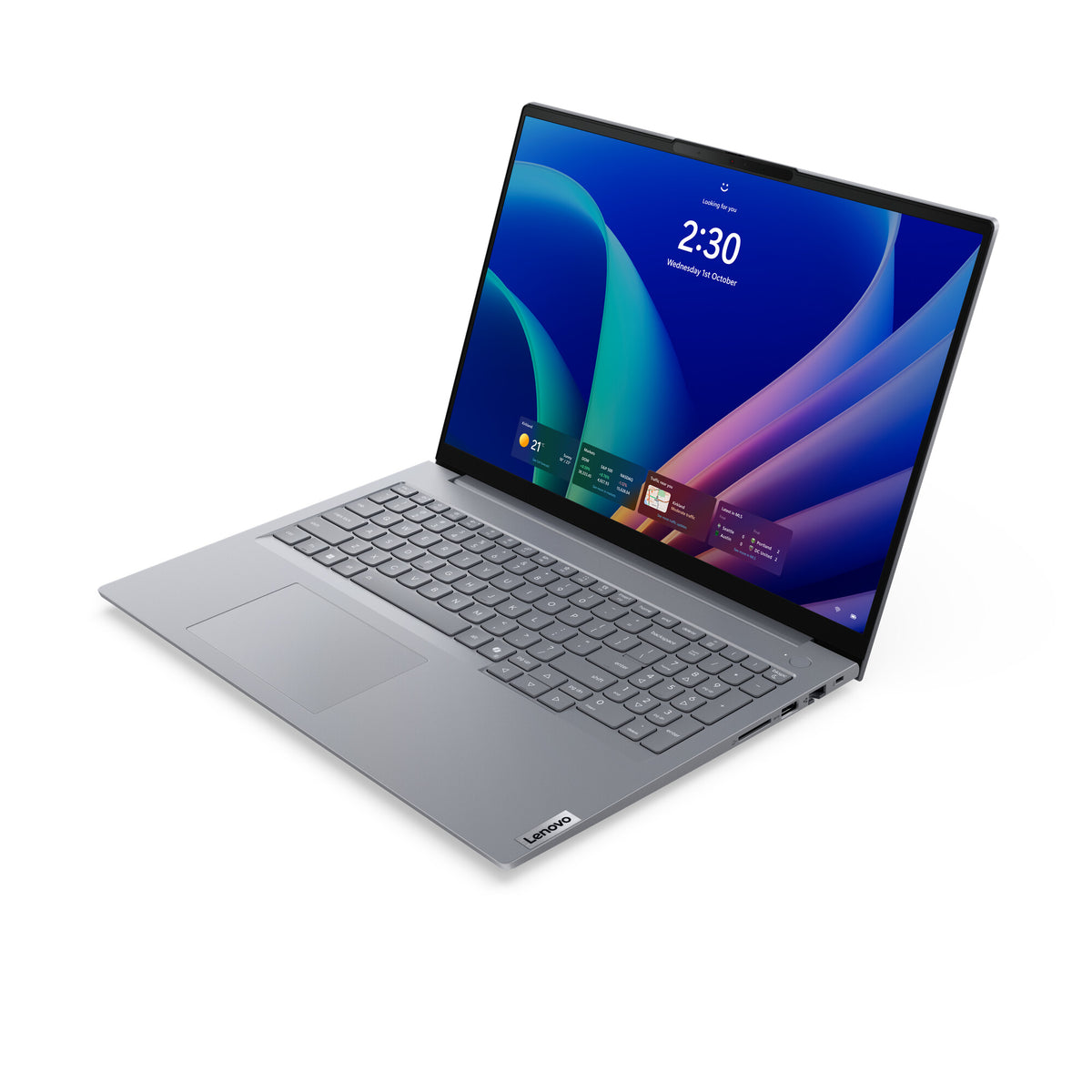 Lenovo ThinkBook 16 G9 IPL Copilot+ PC Intel Core Ultra 5 325 Laptop 40.6 cm (16") WUXGA 16 GB DDR5-SDRAM 512 GB SSD Wi-Fi 7 (802.11be) Windows 11 Pro Grey English