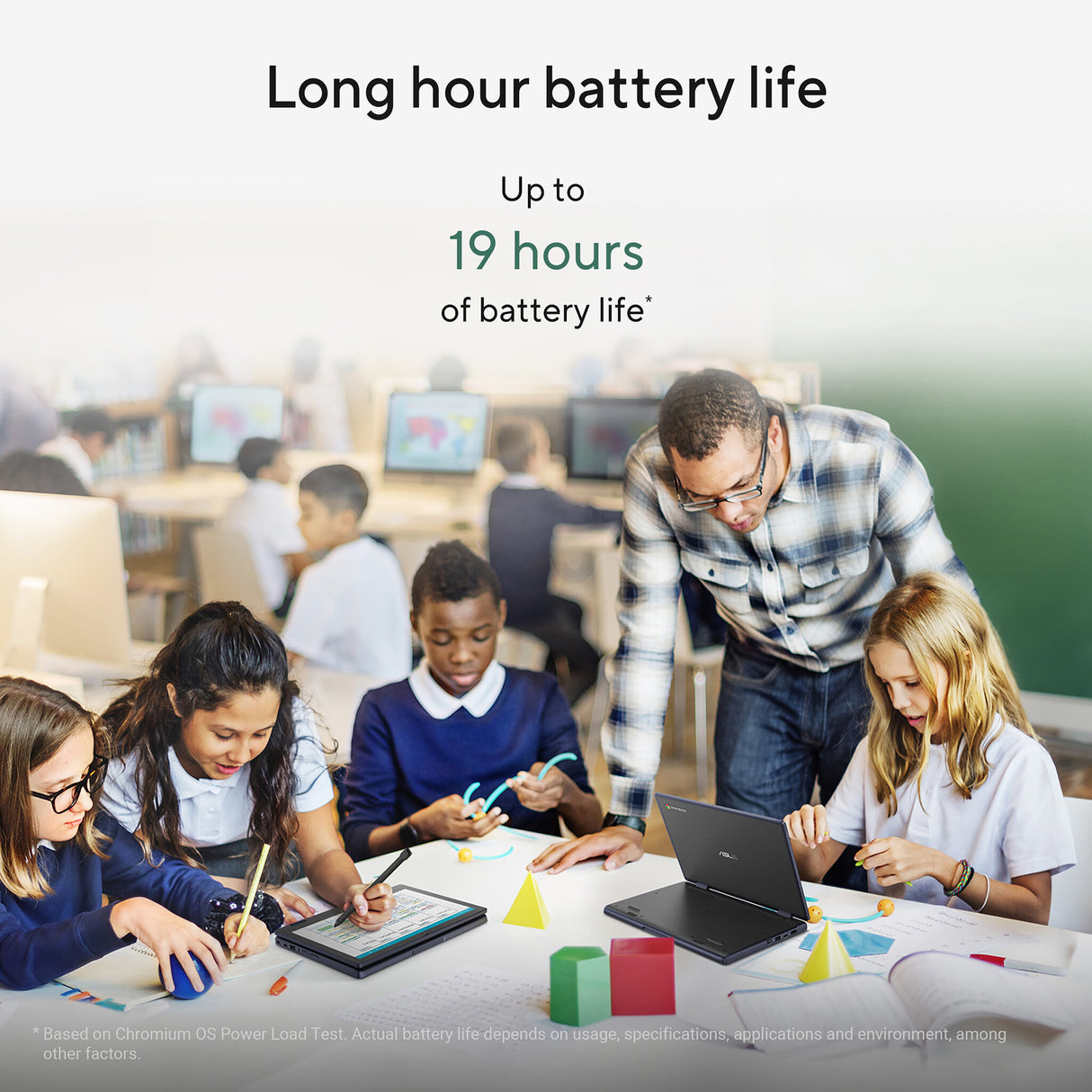 ASUS Chromebook CZ11 CZ1104CM2A-N00016 ARM Cortex 520 Laptop 29.5 cm (11.6") HD 8 GB LPDDR4x-SDRAM 64 GB eMMC Wi-Fi 6 (802.11ax) ChromeOS Grey