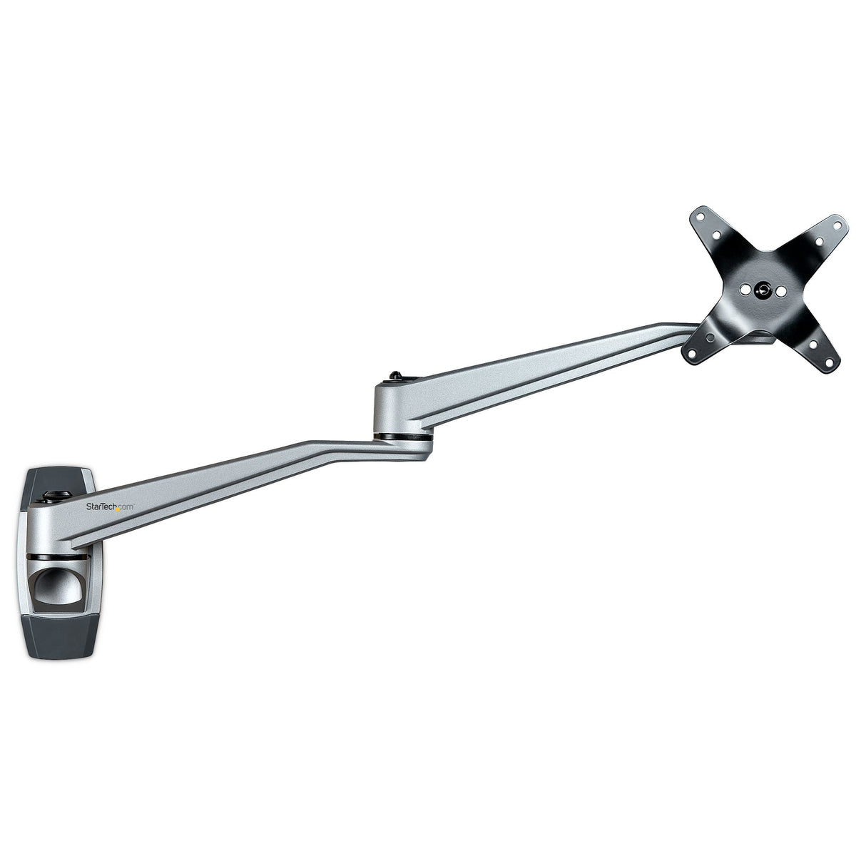 StarTech.com Wall Mount Monitor Arm - Articulating Ergonomic VESA Wall Mount Monitor Arm - 20" (52cm) Long - Single Display up to 34 inch - Swivel/Tilt/Rotate - Adjustable Screen Mount