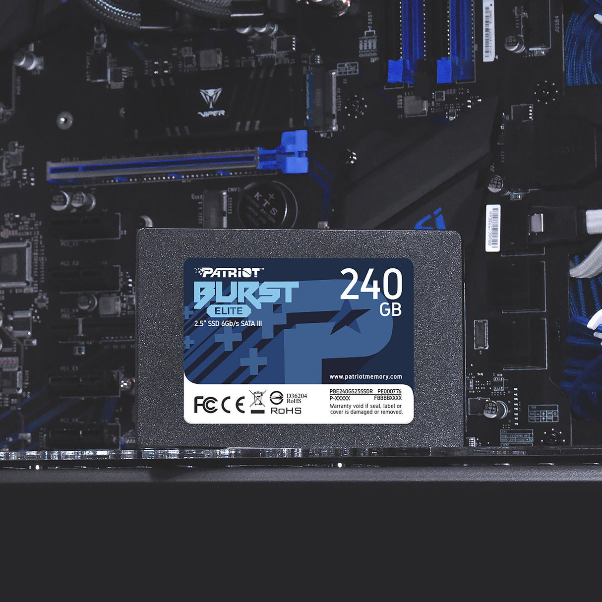 Disque SSD Patriot Burst Elite 240 Go 2,5 pouces SATA III
