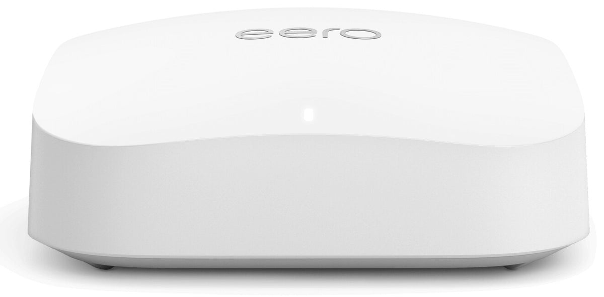 eero Pro 6E wireless router 2.5 Gigabit Ethernet Tri-band (2.4 GHz / 5 GHz / 6 GHz) White