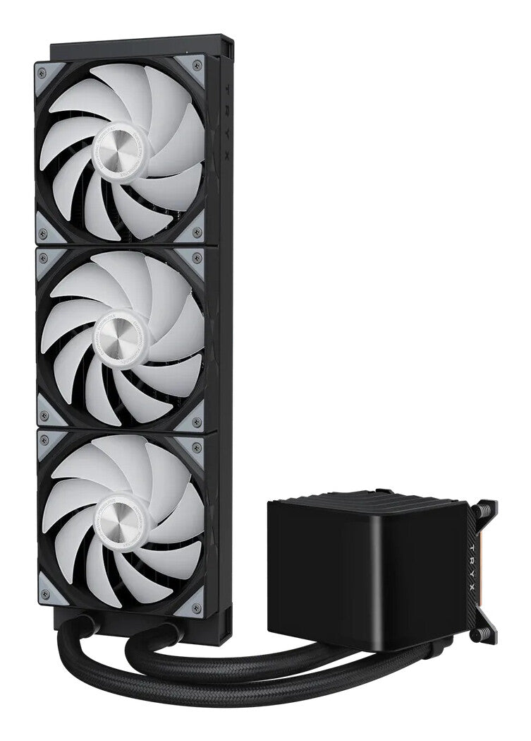 TRYX PANORAMA ARGB 360 Processor Liquid cooling kit 12 cm Black 1 pc(s)