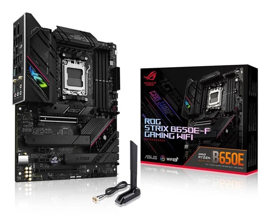 ASUS ROG STRIX B650E-F GAMING WIFI AMD B650 Socket AM5 ATX