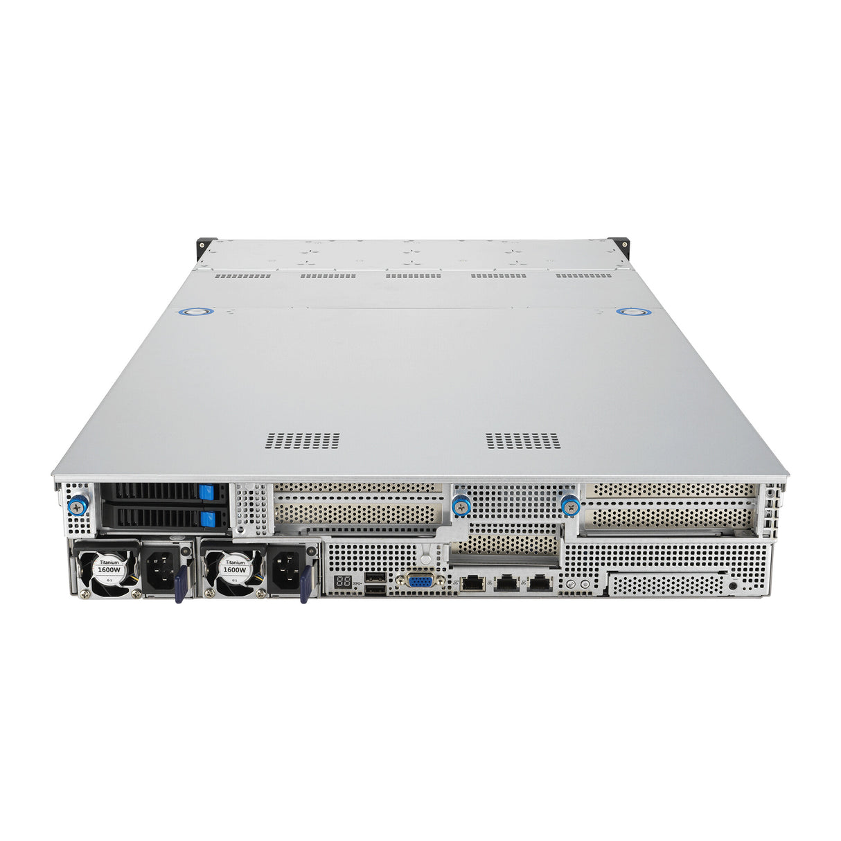 ASUS RS521A-E12-RS24U Socket SP5 Rack (2U) Black, Silver