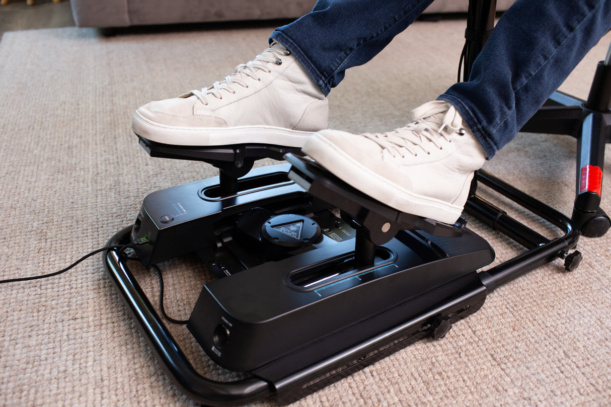 Turtle Beach VelocityOne Universal Rudder Pedals for Xbox Series X or S, Xbox One, Windows 10 or 11 and PCs