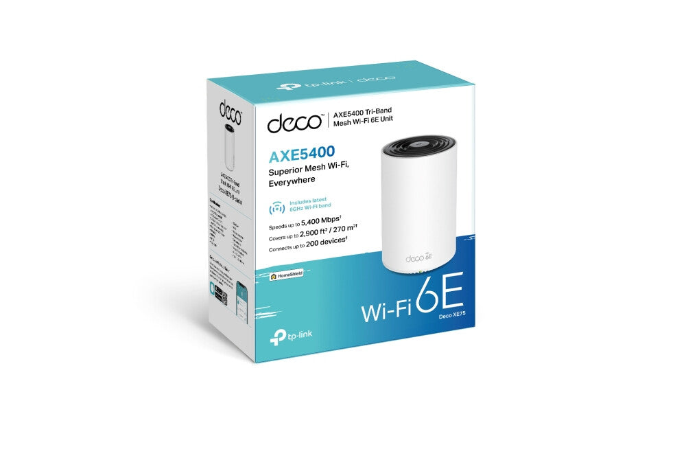 TP-Link AXE5400 Whole Home Mesh Wi-Fi 6E System(Tri-Band)