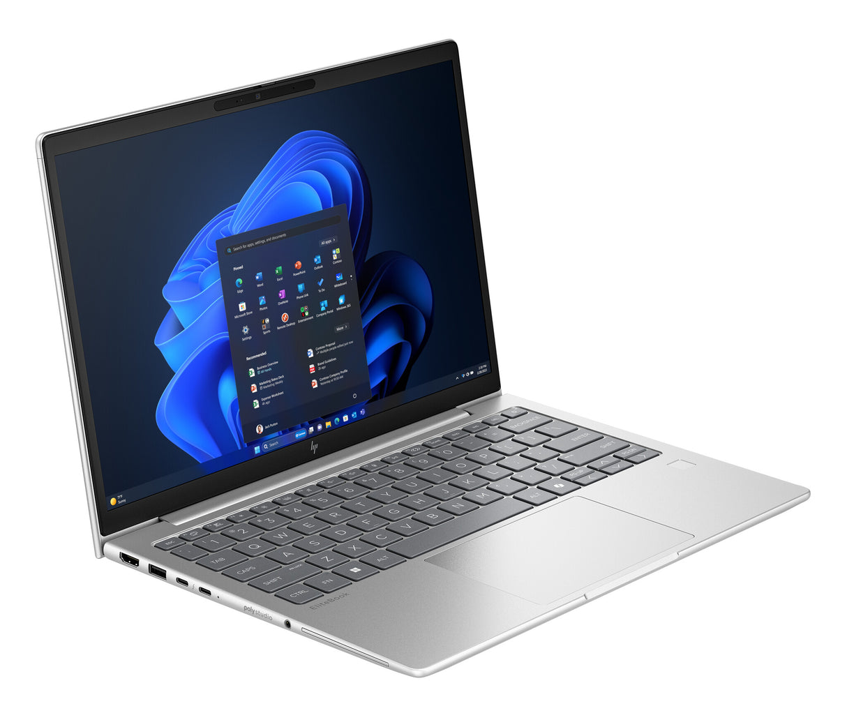 HP EliteBook 6 G1i AI PC Intel Core Ultra 5 225U Laptop 33.8 cm (13.3") WUXGA 16 GB DDR5-SDRAM 512 GB SSD Wi-Fi 6E (802.11ax) Windows 11 Pro Silver