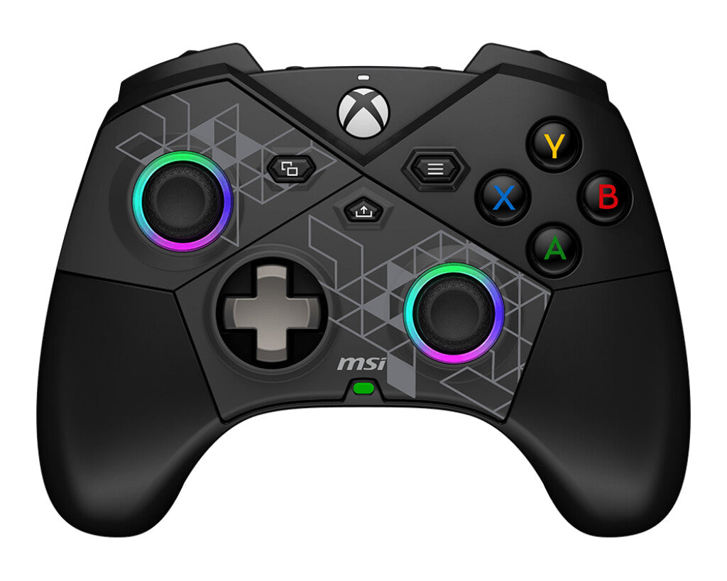 MSI FORCE PRO W CONTROLLER Black USB 2.0 Gamepad Analogue / Digital Android, PC, Xbox One S, Xbox One X, Xbox Series S, Xbox Series X