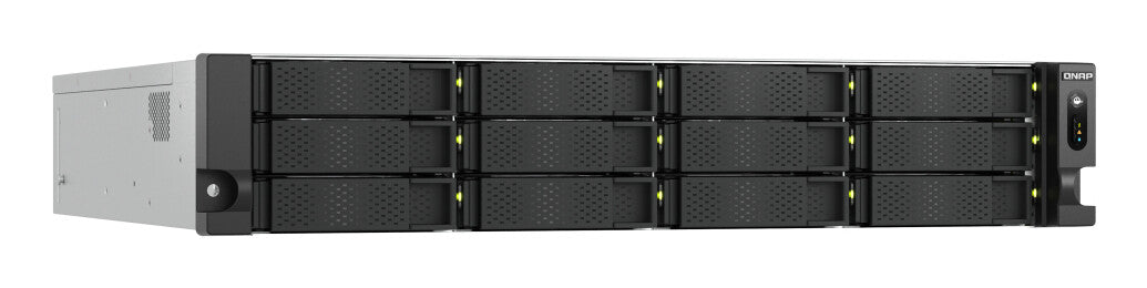 QNAP TS-H1277AXU-RP NAS Rack (2U) AMD Ryzen™ 5 16 GB DDR5 0 TB QuTS hero Black