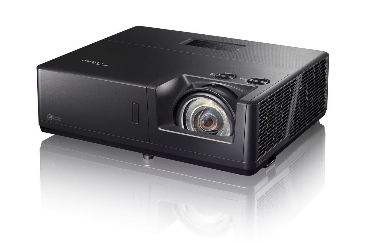 Optoma ZK608TST Short throw projector 6000 ANSI lumens DLP UHD 4K (3840x2160) 3D Black