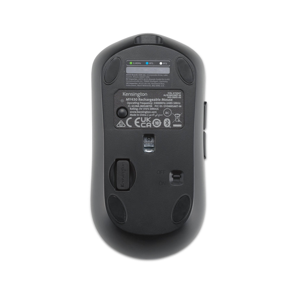 Kensington MY430 EQ Rechargeable Mouse