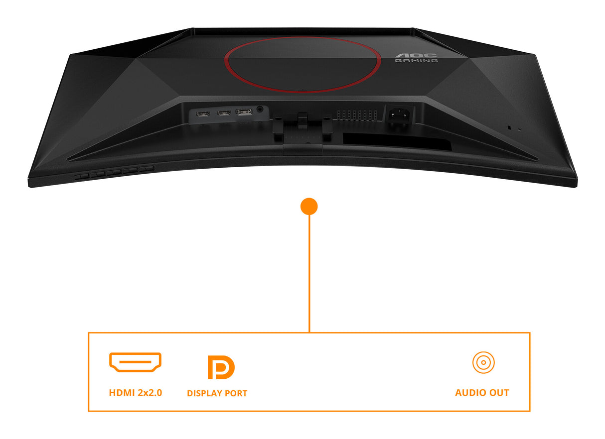 AOC G4 C27G42E computer monitor 68.6 cm (27") 1920 x 1080 pixels Full HD LED Black, Red