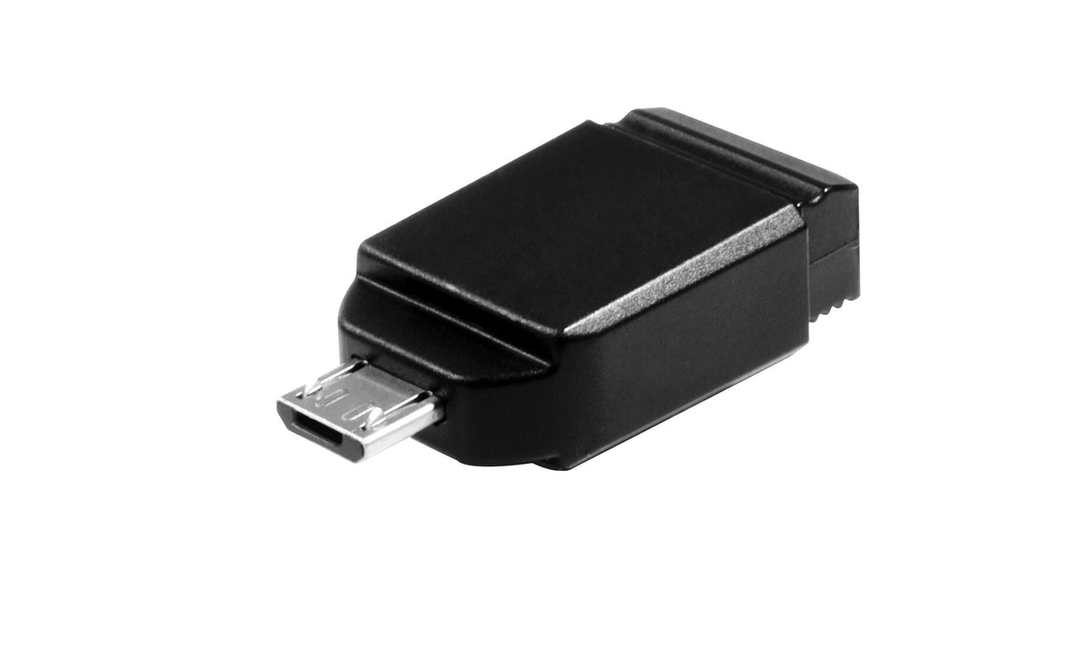 Verbatim Nano - USB 2.0 Drive Drive con Adattatore Micro USB da 32 GB - Black