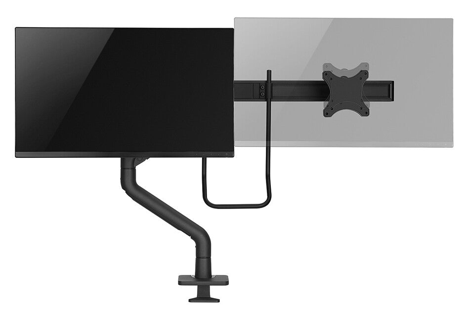 Neomounts DS75S-950BL2 Monitor arm 17-32" - gas spring - Topfix - 180°-stop