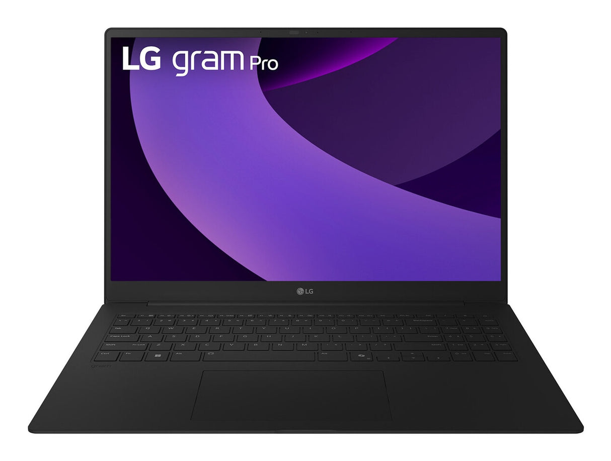 LG Gram Pro 16Z90TP-K.AA78A1 laptop Intel Core Ultra 7 225H 40.6 cm (16") WQXGA+ 16 GB LPDDR5x-SDRAM 1 TB SSD Wi-Fi 7 (802.11be) Windows 11 Home UK English Black