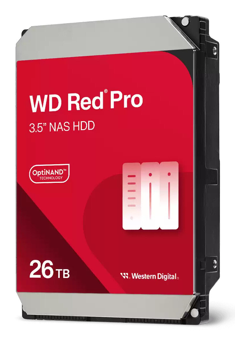 Western Digital Red Pro WD260KFGX internal hard drive 26 TB 7200 RPM 512 MB 3.5" Serial ATA III