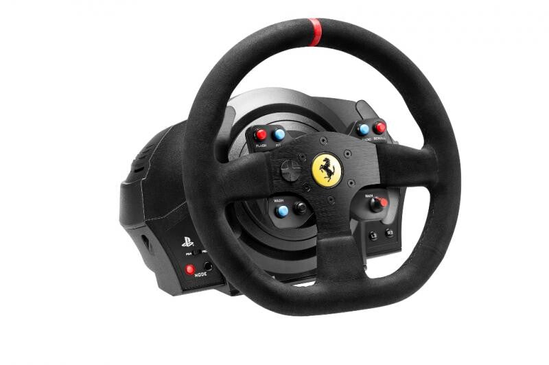 Thrustmaster T300 Ferrari Integral Racing Wheel Alcantara Edition Black USB Steering wheel + Pedals PC, PlayStation 4, Playstation 3