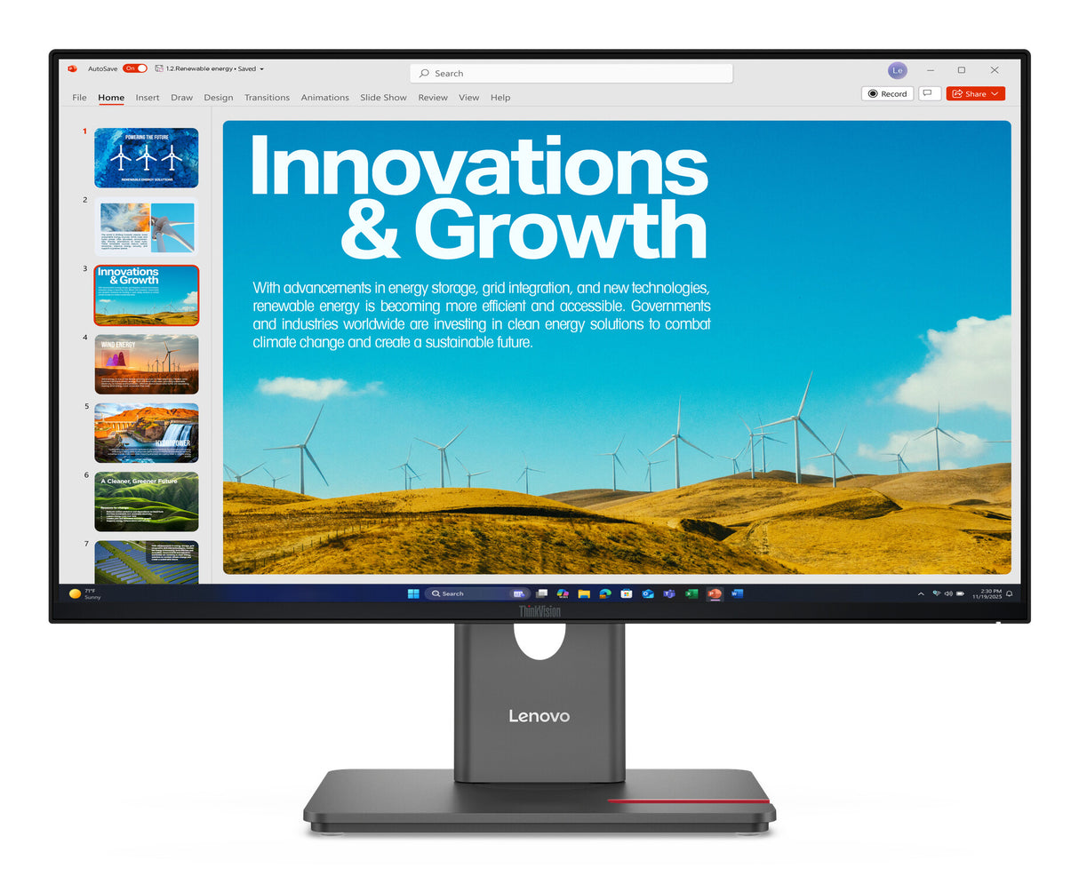 Lenovo ThinkVision P24QD-40 Monitor