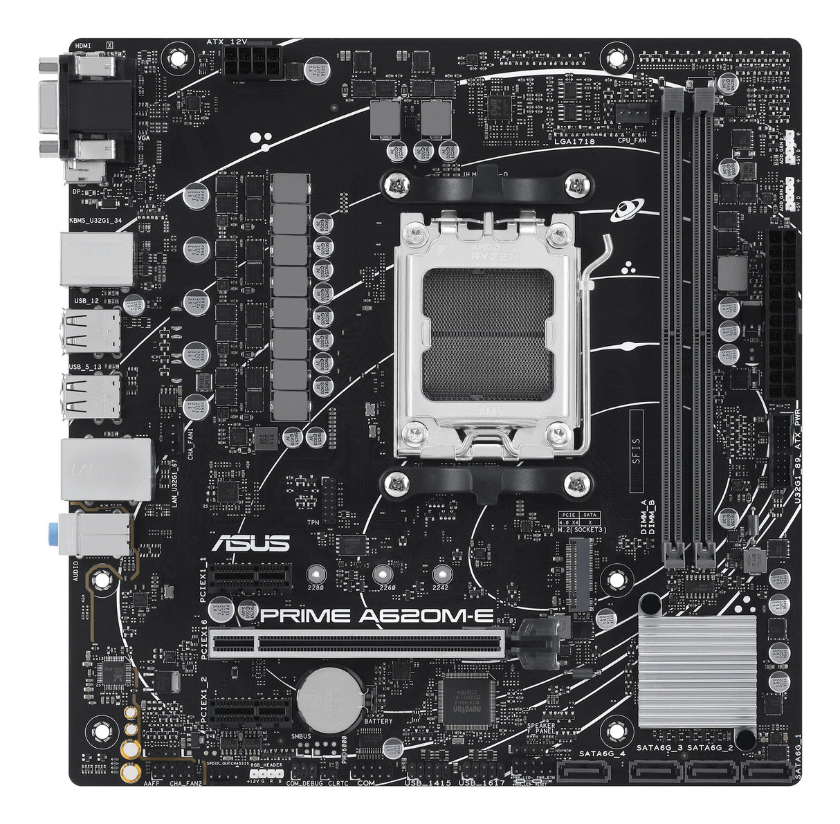 ASUS PRIME A620M-E-CSM AMD A620 Socket AM5 micro ATX