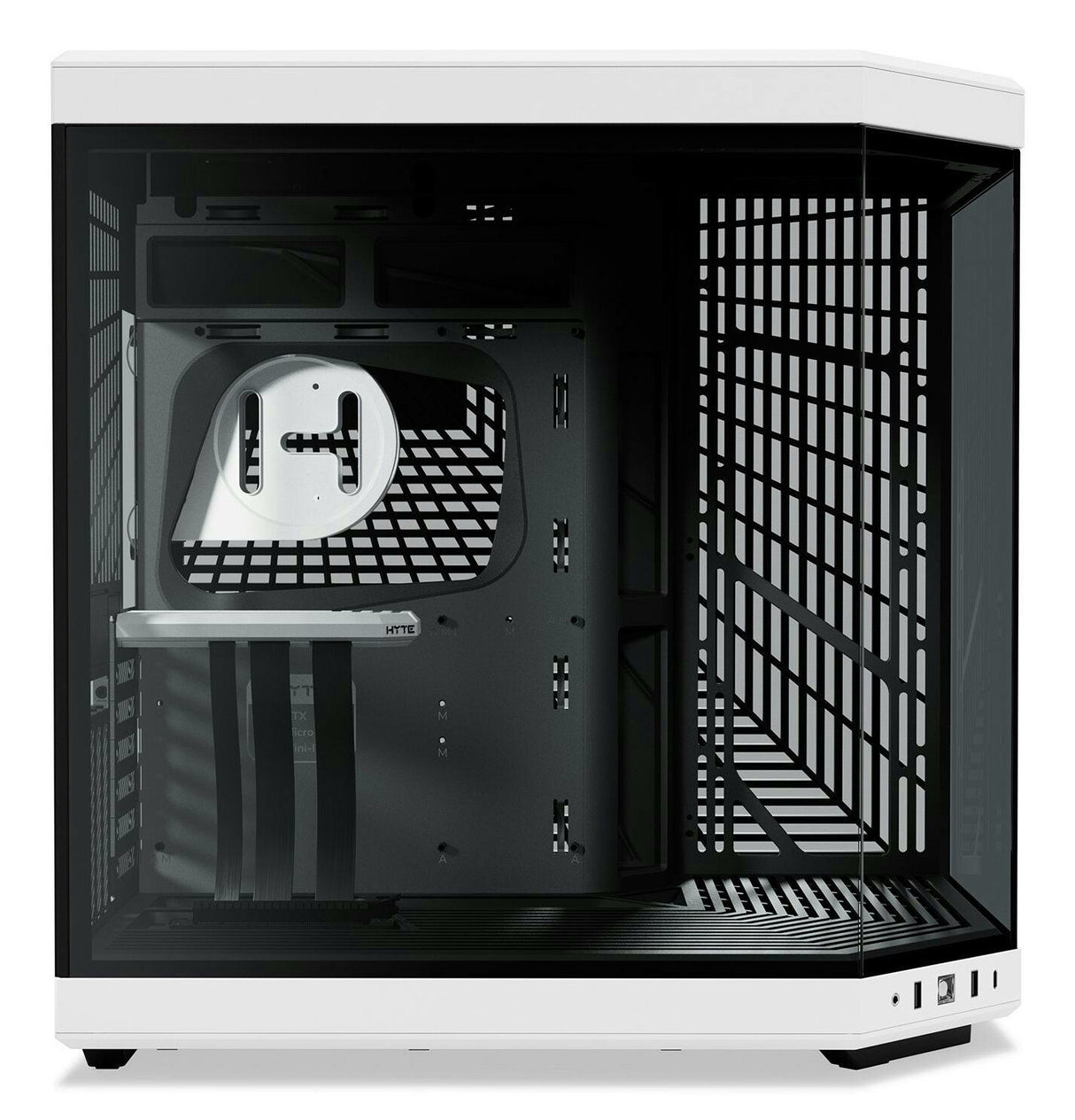 HYTE Y70 Midi Tower Black, White