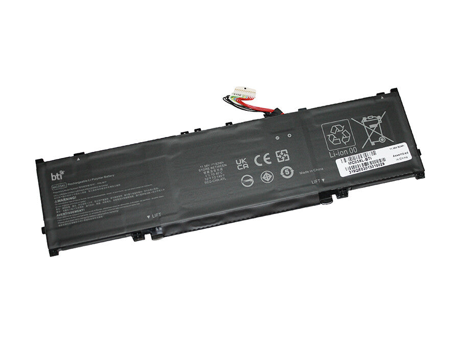 BTI replacement battery for HP ELITEBOOK 8 G1I 16 IN NEXT GEN AI PC, ELITEBOOK 8 G1I 16 IN AI PC