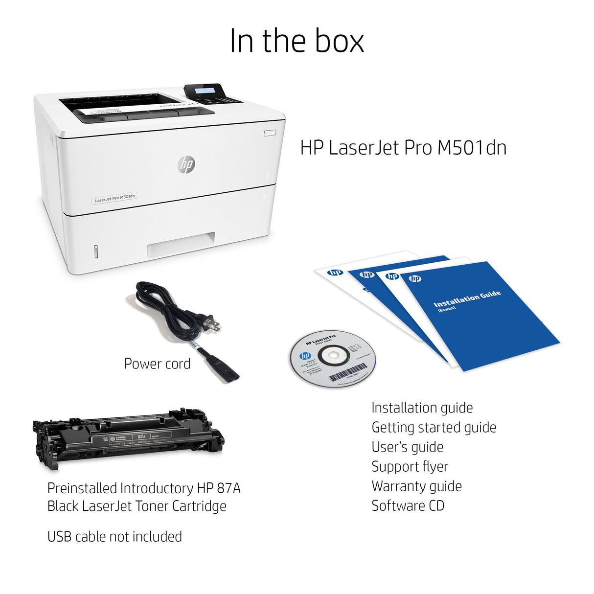 HP LaserJet Pro M501dn