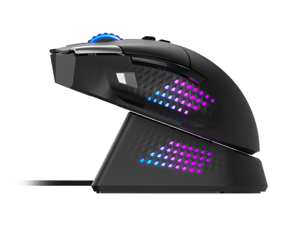 MSI S12-4301370-CLA mouse Gaming Right-hand RF Wireless + Bluetooth + USB Type-A Optical 26000 DPI