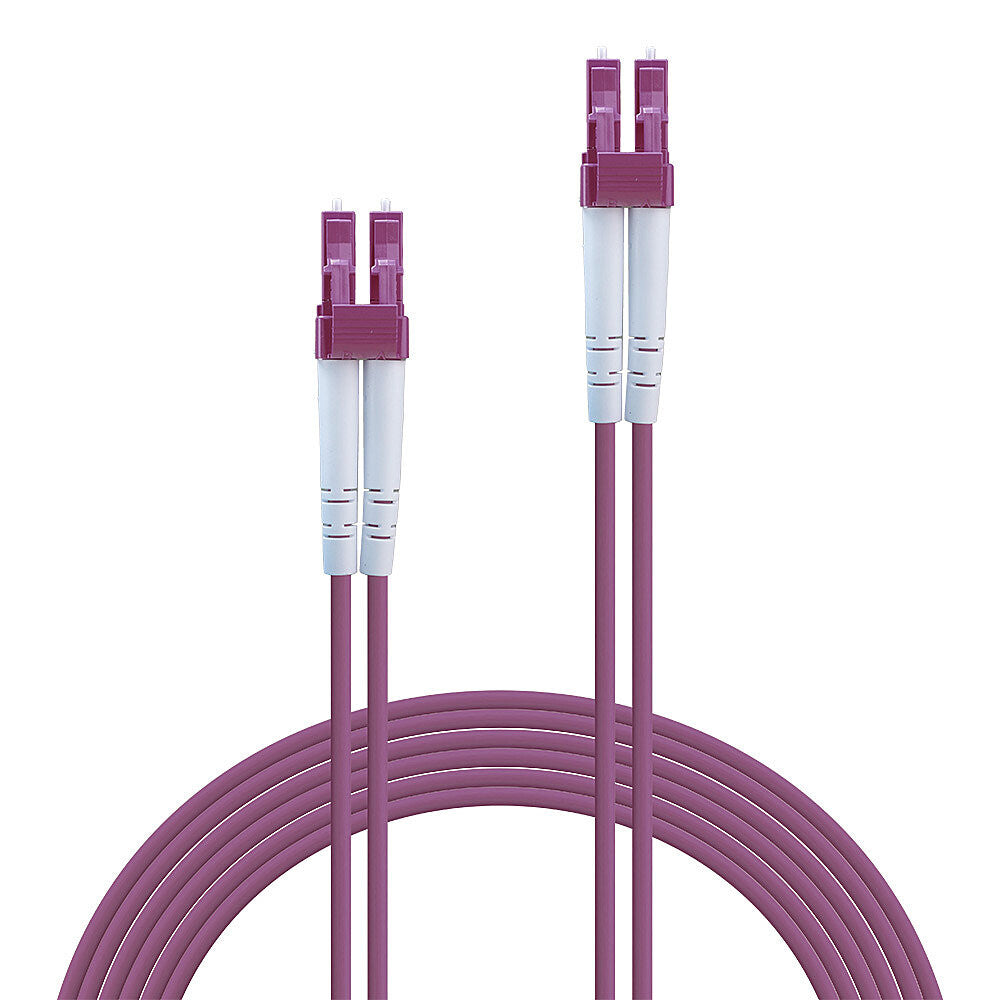 Lindy 2m LC-LC OM4 50/125 Fibre Optic Patch Cable