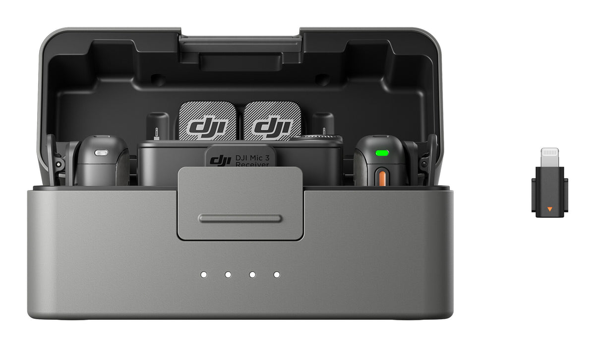 DJI Mic 3 (2TX+1 RX+Charging Case)