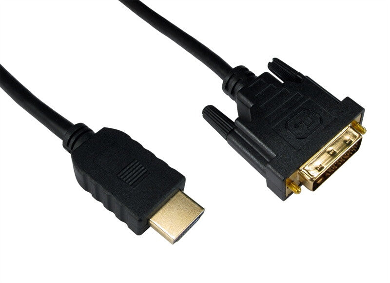 Target 77DVHD-3303 video cable adapter 3 m HDMI Type A (Standard) DVI-D Black