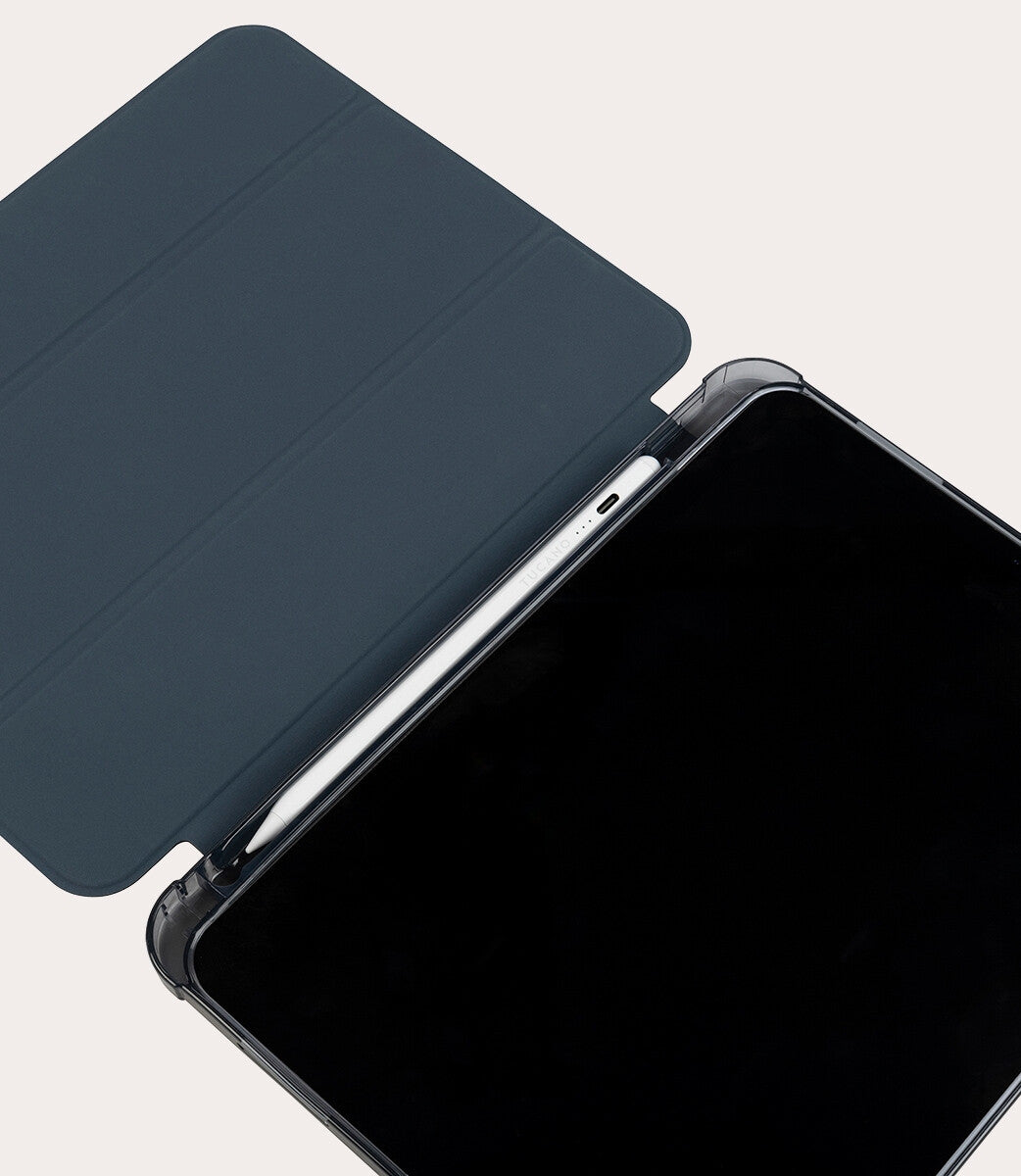 Tucano SATIN 27.7 cm (10.9") Folio Blue, Transparent