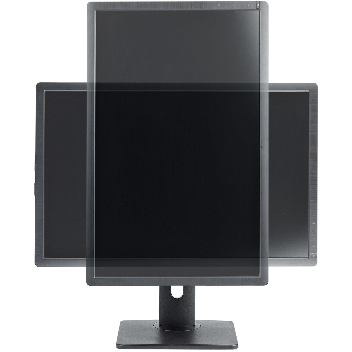 StarTech.com Free Standing Single Monitor Mount - Height Adjustable Monitor Stand - For VESA Mount Displays up to 32" (15lb/7kg) - Ergonomic Monitor Stand for Desk - Tilt/Swivel/Rotate