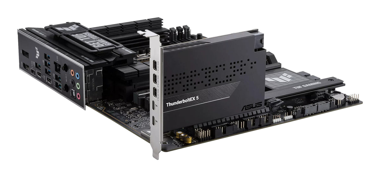 ASUS ThunderboltEX 5 interface cards/adapter Internal Mini DisplayPort, PCIe, USB 2.0, Thunderbolt 5