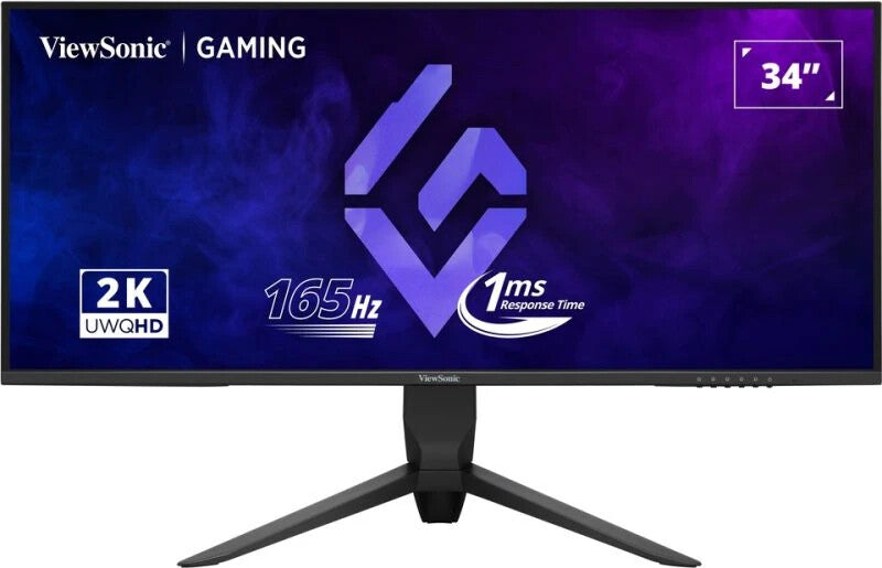 Viewsonic VX Series VX3480-2K-PRO computer monitor 86.4 cm (34") 3440 x 1440 pixels UltraWide Quad HD LED Black
