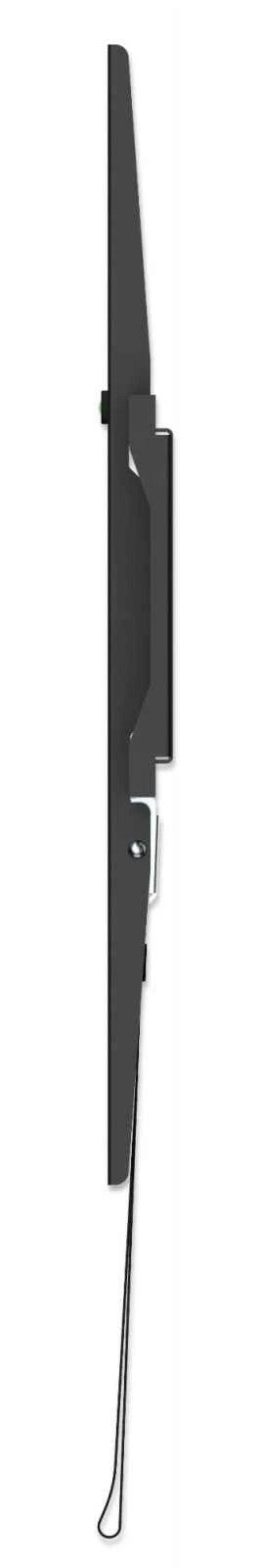 Manhattan Wall Mount for TV & Monitors (Fixed), For screens 37" to 65", VESA compatibility: all between 200x200mm to 600x400mm - check the dimensions of the four mounting holes on back of screen to ensure it fits, Max 50kg, Black, Bracket