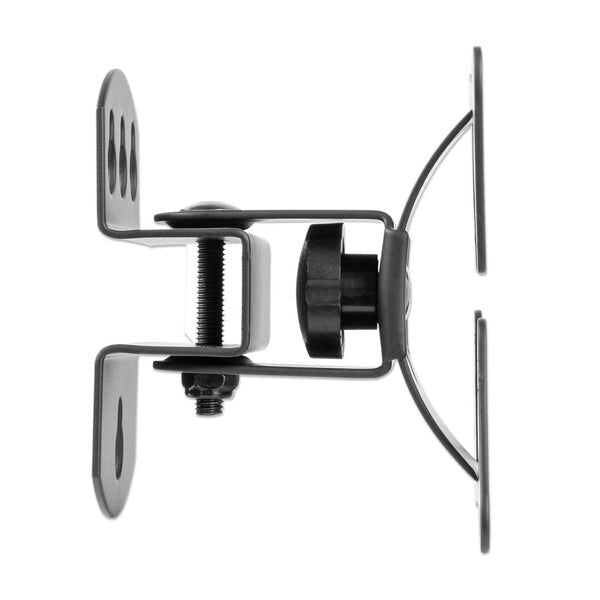 Manhattan Pivoting Wall Mount for TV & Monitors (Tilt and Swivel), For screens 13" to 27", VESA compatibility: all between 75x75mm and 100x100mm - check the dimensions of the four mounting holes on back of screen to ensure it fits, Single Stud Bracket, Ma
