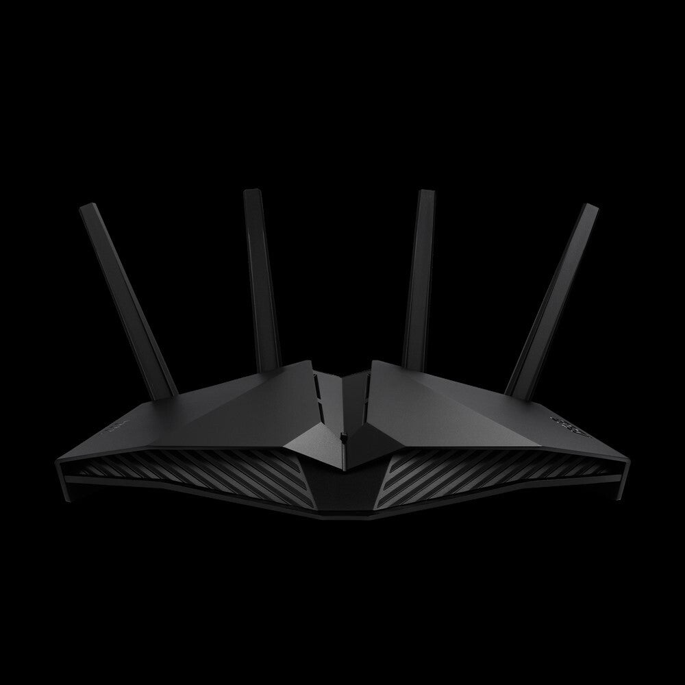 Asus (RT-AX82U) AX5400 (574+4804Mbps) Enrutador inalámbrico RGB Wi-Fi 6 de doble banda, modo de juego móvil, 802.11ax, AiMesh, seguridad de Internet gratuita de por vida