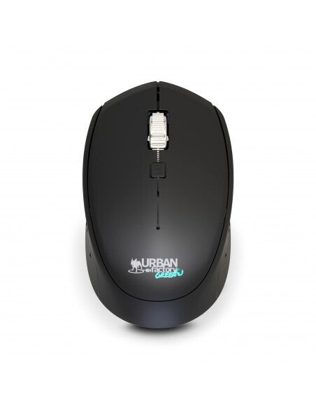 Urban Factory CYCLEE: WIRELESS 2.4GHZ MOUSE WITH USB-A/USB-C Mini Receivers