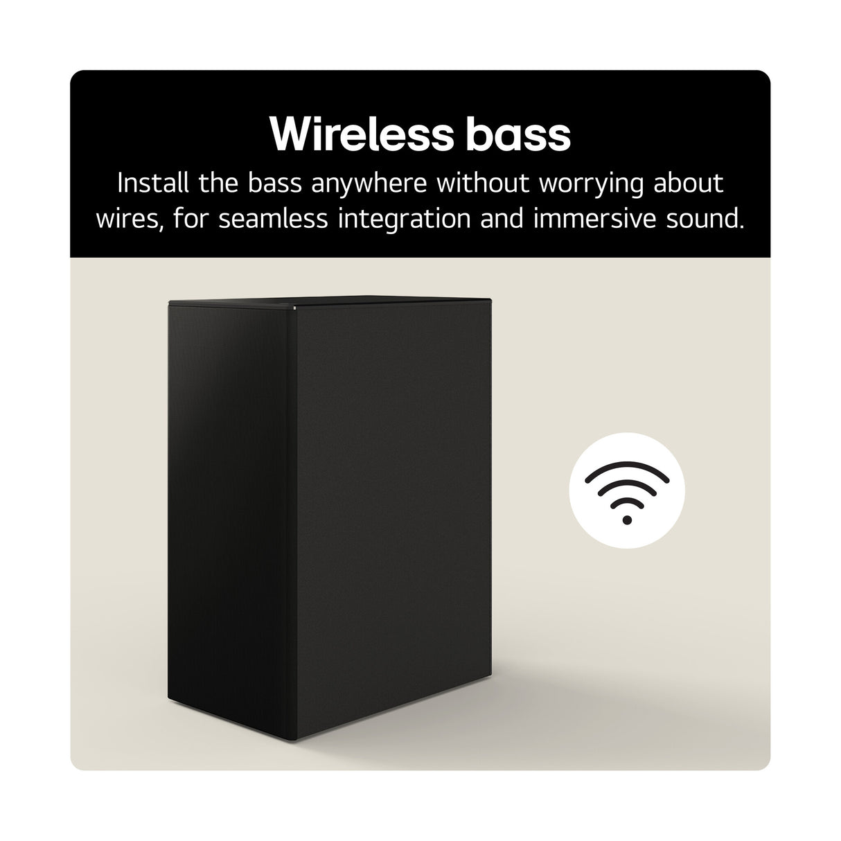 LG USG10TY Black 3.1 channels 420 W