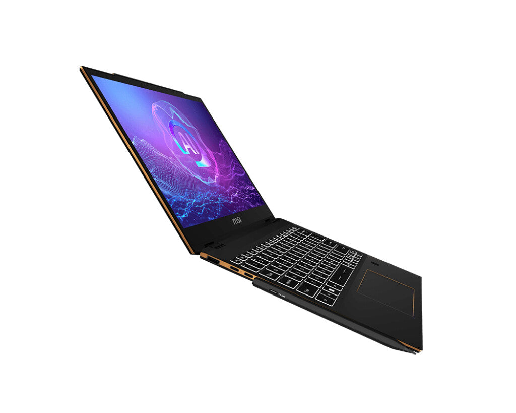 MSI SUMMIT 13 AI EVO A2HMTG-069UK laptop Intel Core Ultra 7 255H Hybrid (2-in-1) 33.8 cm (13.3") Touchscreen Full HD+ 32 GB LPDDR5-SDRAM 1 TB SSD Wi-Fi 7 (802.11be) Windows 11 Home UK English Black