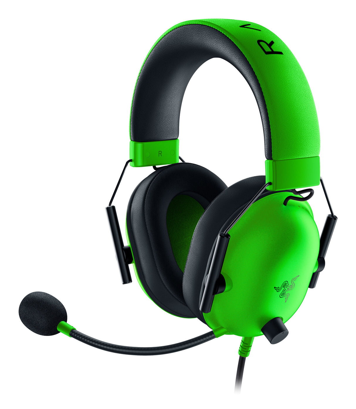 Razer BlackShark V2 X Headset Wired Head-band Gaming Green, Black