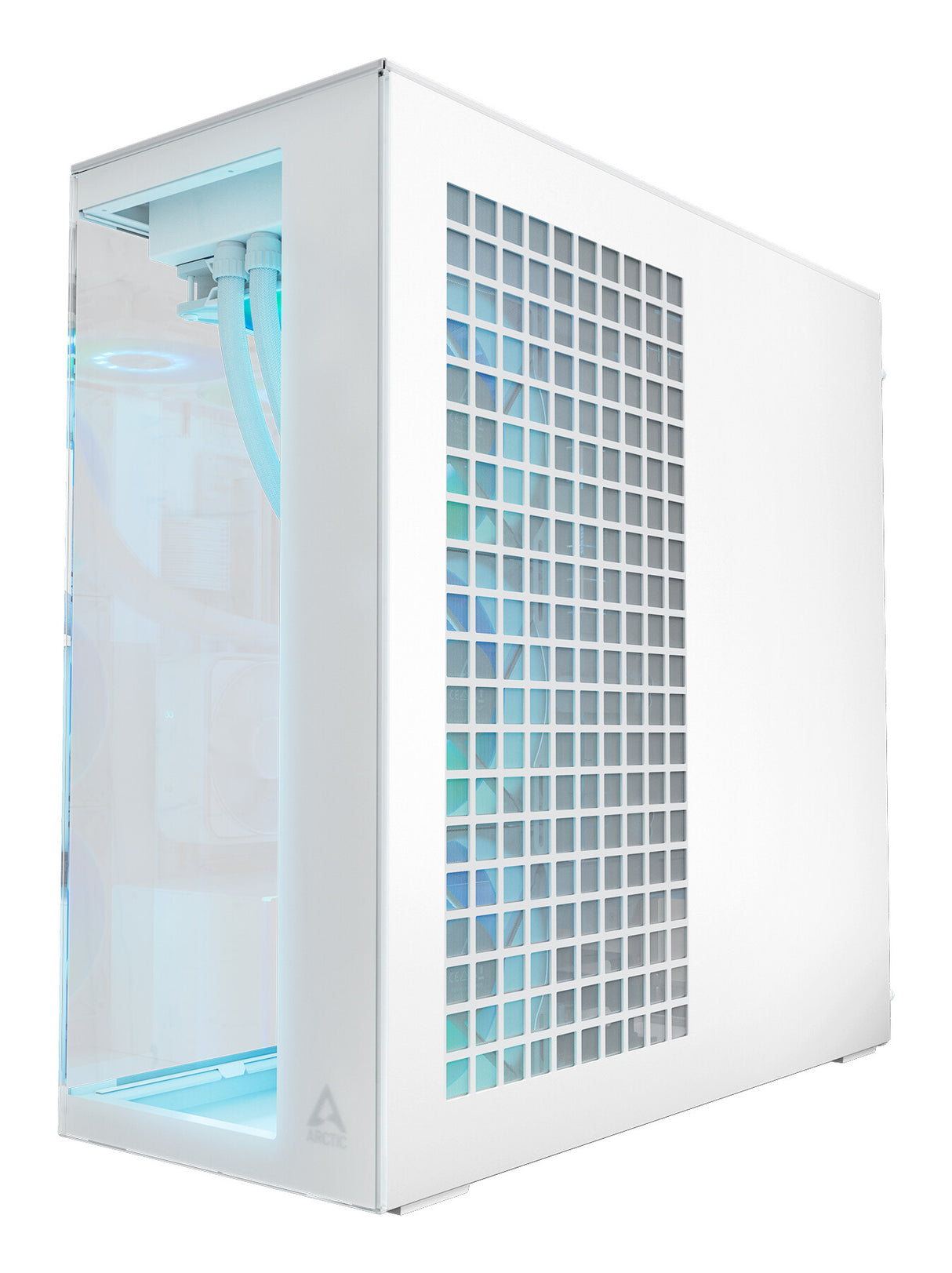 ARCTIC Xtender VG (White) Premium E-ATX PC Case with Vertical GPU Mounting