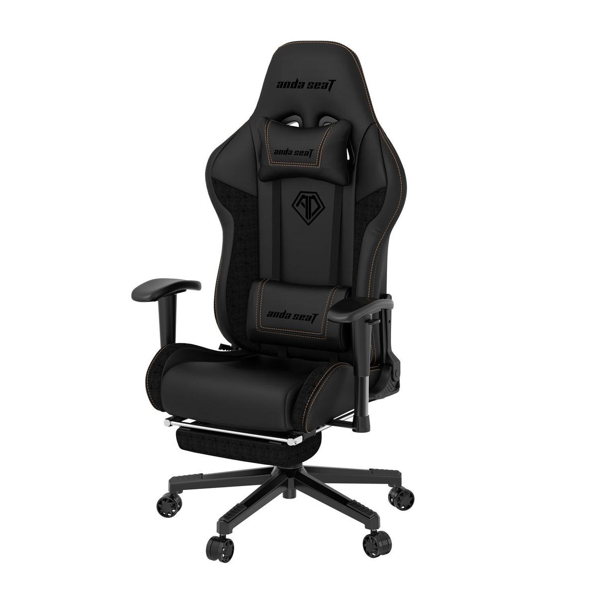 Anda Seat Jungle 2 PC gaming chair Upholstered padded seat Black, Yellow