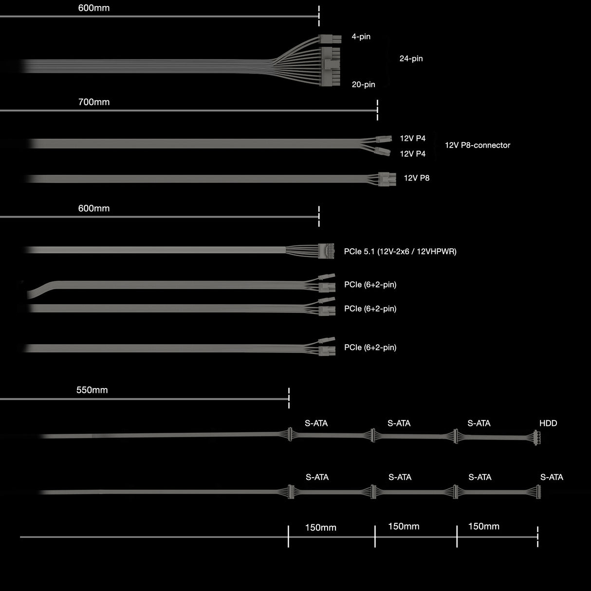 be quiet! POWER ZONE 2 1000W power supply unit 20+4 pin ATX ATX Black